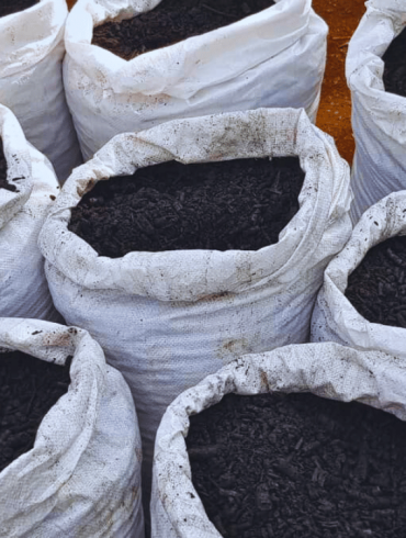 Total biochar produced